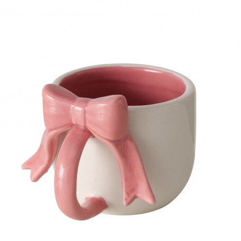 Чаша Mug с панделка 200мл Marthe розова Чаша Mug с панделка 200мл Marthe розова